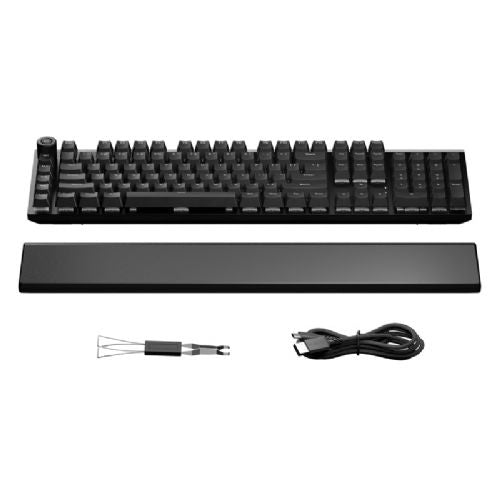 Tipkovnica BE QUIET! Light Mount Silent tactile UK RGB (BT004UK) mehanska gaming črna