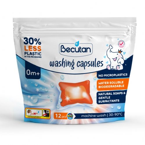 BECUTAN CAPSULES FOR WASHING CLOTHES 12/1