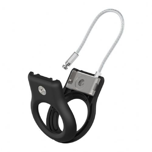Belkin Apple AirTag Secure Holder with Wire Loop, Black