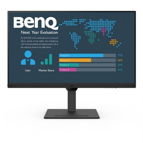 Monitor BenQ BL3290QT 60,5 cm (23,8"), 1920 x 1080 (FHD), IPS, 250 cd/m2, 5ms, 16:9, DP, USB-C, HDMI