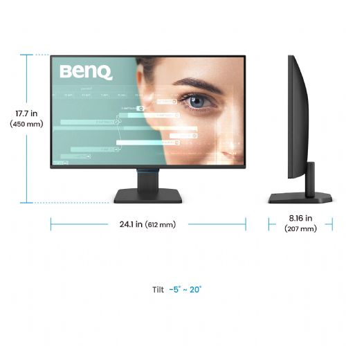 Monitor BenQ GW2790C 27", IPS, Full HD, 99% sRGB, USB-C, Flicker-Free
