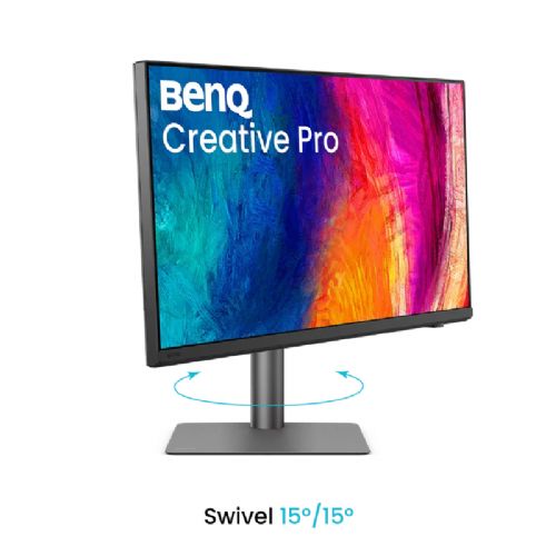 BenQ Creative Pro PD2732U Monitor, 68.6 cm (27"), 4K UHD, IPS, 60 Hz, Thunderbolt 4 90 W, black