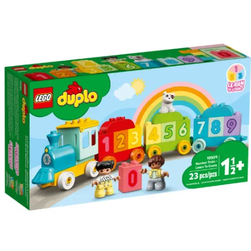 Lego Duplo® bricks: Number train - learning to count (10954)