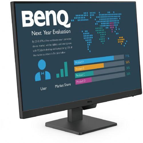 Monitor BenQ BL2790 68,8 cm (28"), 1920 x 1080 FHD, 16:9, IPS, 250cd/m2, 5ms, črna