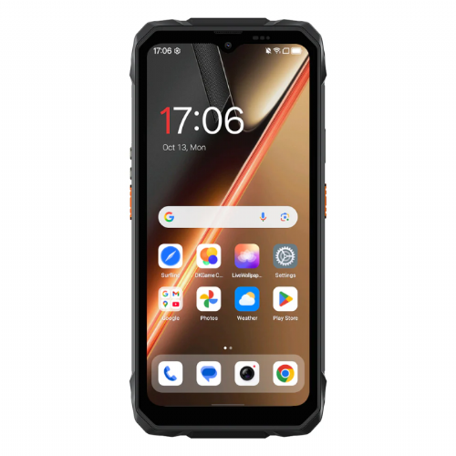 Smartphone Blackview ROCK 1 Pro 8/256GB, rugged, 2D barcode scanner, 15,000 mAh battery, IP68/IP69K, black