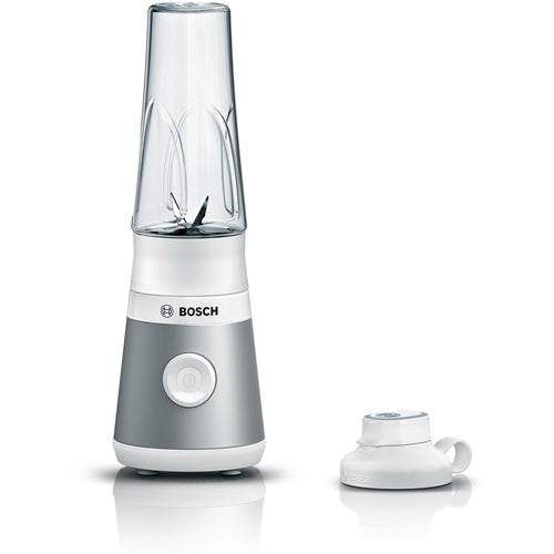 Blender Bosch Serie 2 VitaPower MMB2111T, 450 W, 0,6 l, plastično ohišje, srebrna/bela