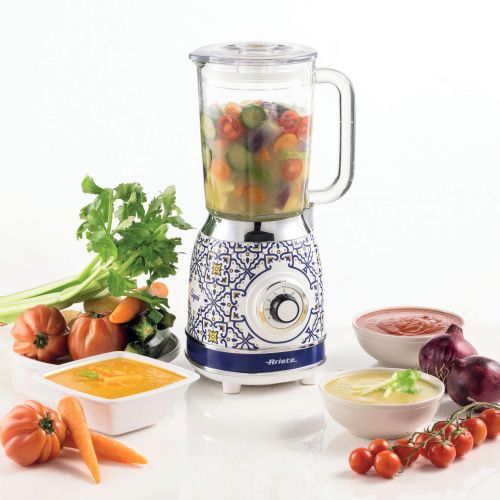 Blender Ariete Capri (bel/večbarven, 1000 W, 1,5 L)