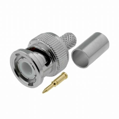 BNC connector RG59/U crimp pack10