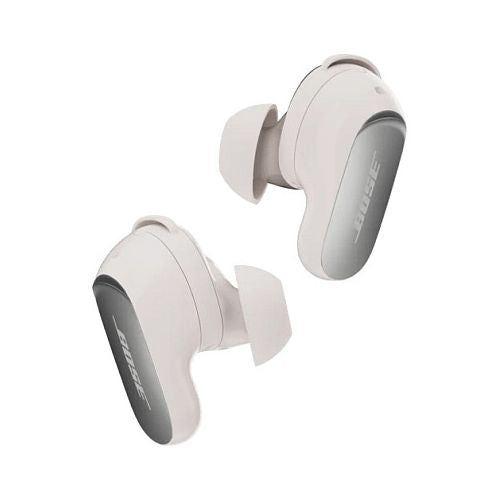 Slušalke Bose QuietComfort Ultra 2. generacije bele barve, Bluetooth, aktivno odpravljanje hrupa, vgrajen mikrofon, USB-C, polnilna baterija