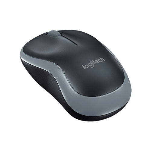 Brezžična miška Logitech M185, siva