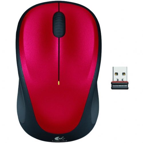 Brezžična miška Logitech M235 (rdeča)