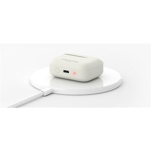 Brezžične slušalke Creative Zen Air Plus, Bluetooth, USB-C, bež