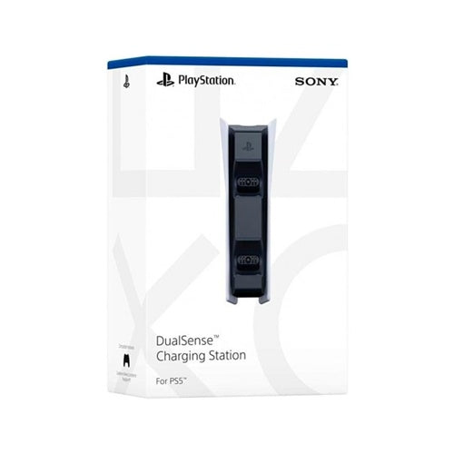 Sony Interactive Entertainment DualSense wireless charger white/black, for charging two controllers, suitable for the DualSense wireless controller, for consoles
