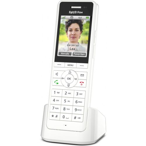 FRITZ!Fon X6 cordless analog telephone (white)