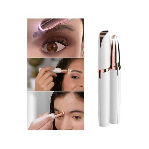 Cordless eyebrow and facial epilator with LED 18715346