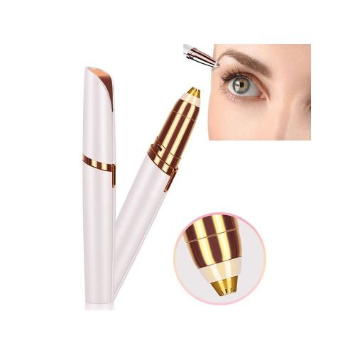 Cordless eyebrow and facial epilator with LED 18715346