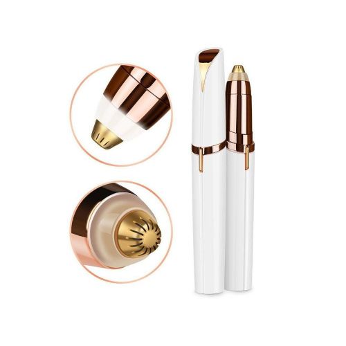 Cordless eyebrow and facial epilator with LED 18715346