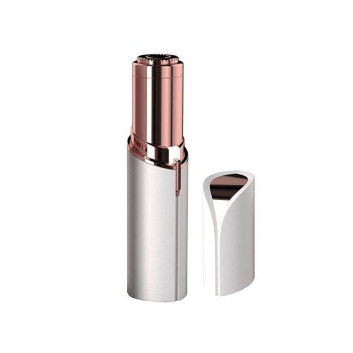Cordless hair removal epilator with LED light