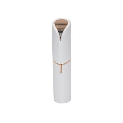 Cordless hair removal epilator with LED light