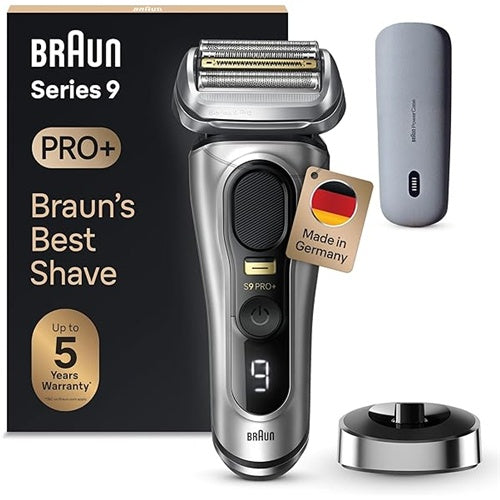 Brivnik Braun Series 9 Pro 9486cc, litij-ionska baterija, 60 min delovanja, mokro/suho britje, čistilna postaja, srebrn