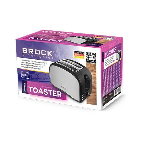 BROCK toaster - BT 1003 SS