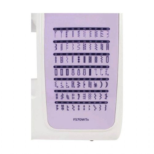 Brother FS70WTX electric sewing machine, 70 programs, LCD display, overlock, automatic threader