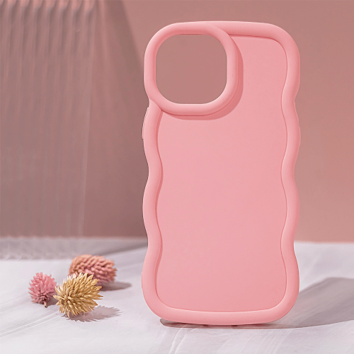 Bubble silicone case for Samsung Galaxy A55 - pink