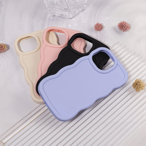 Bubble silicone case for Samsung Galaxy A55 - pink