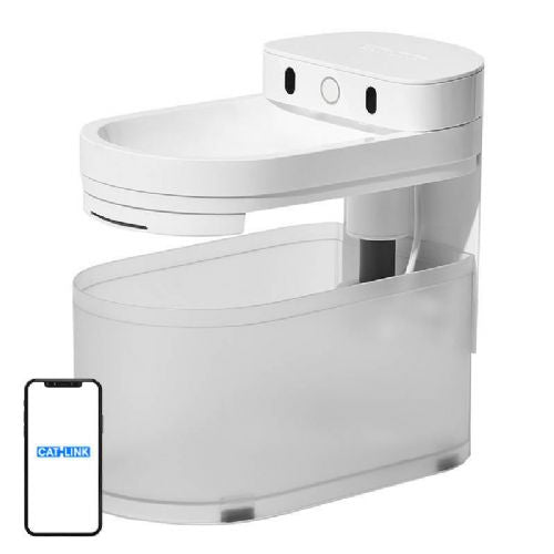Smart fountain/drinking bowl for dogs and cats Catlink Pure 3 (white)