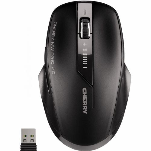 Brezžična miška Cherry MW 2310, USB-sprejemnik, črna