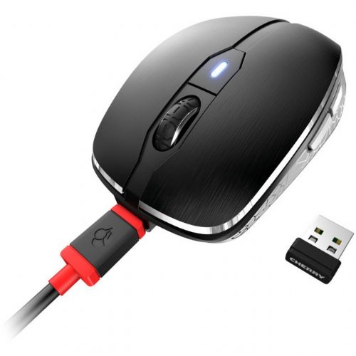 Miška Cherry MW 8C Advanced Wireless črna