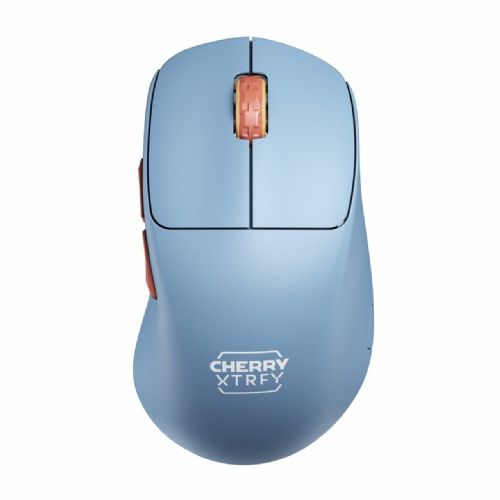 Miška Cherry XTRFY M64, modra