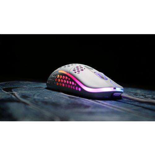 Miška CHERRY Xtrfy MSM M42 RGB, bela