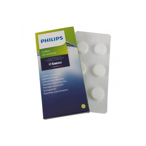 Philips Coffee Oil Removal Cleaning Tablets CA6704/10 (6 pieces)