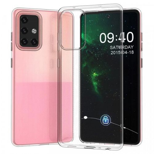 Clear Case 1.8 mm silicone case for Samsung Galaxy A02s A025 - transparent