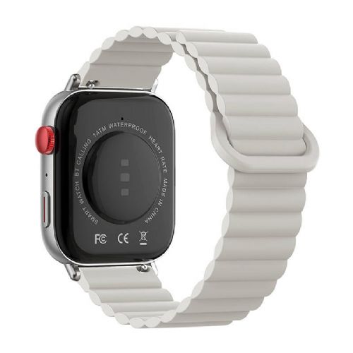 Pametna ura Colmi C8 Max z magnetnim paščkom (srebrna)