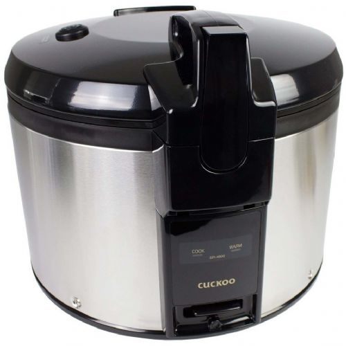 Kuhalnik riža Cuckoo 4,60 l SR-4600 z ohišjem iz nerjavečega jekla proti prijemanju