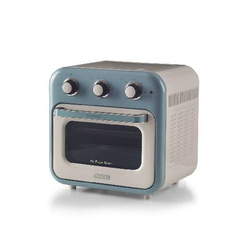 Ariete 3-in-1 Vintage Blue fryer and mini oven, 1350 W, for 16 L, white/light blue