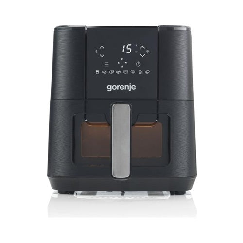 Hot air fryer Gorenje AF1350DWB, 1350 W, for 5.4 L, black