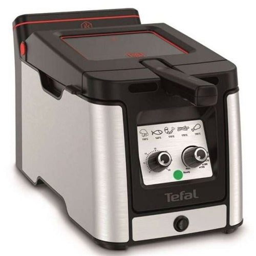 Cvrtnik Tefal Clear Duo FR600D, 2000W, za 3.5 L, nerjaveče jeklo, črna