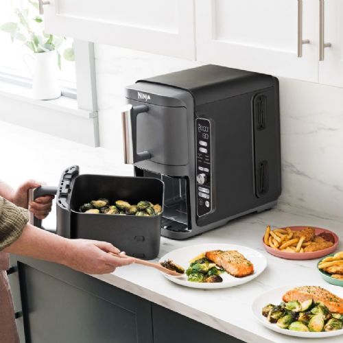 Ninja SL400EU Deep Fryer 9.5 l, 2 drawers, 2470 W, 6 programs, digital control panel
