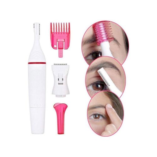 Women's cordless trimmer and epilator for face and bikini