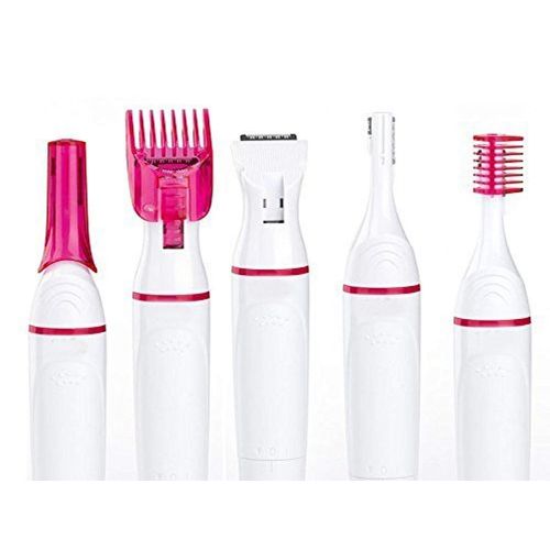 Women's cordless trimmer and epilator for face and bikini