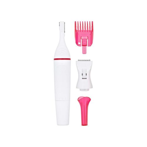 Women's cordless trimmer and epilator for face and bikini