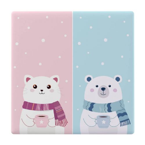 Okrasni pokrov / pokrov za stikalo na dotik T5 SONOFF Cartoon 2C