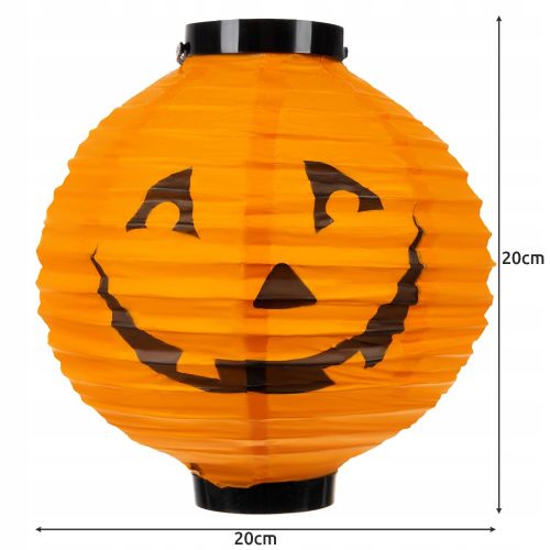 Decorative foldable LED pumpkin lamp 20cm