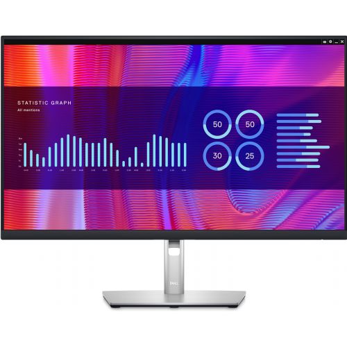 Monitor Dell P2723DE 68,58 cm (27") , 2560 x 1440 (WQHD), IPS LED HDMI DP USB-C 90W, Hub RJ-45 4xUSB 3YBWAE