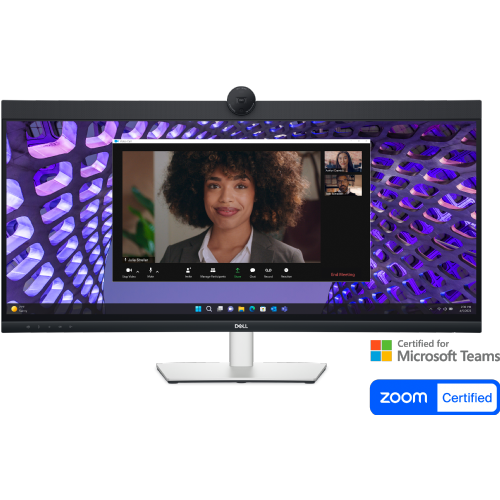 Monitor Dell P3424WEB, 86,36 cm (34"), 3440 x 1440 (WQHD), IPS, 300 cd/m2, HDMI, DP, USB-C PD (90 W), RJ-45 (3YPPG AE)