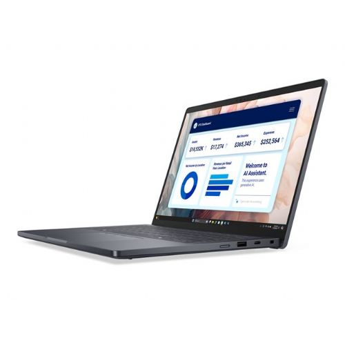 Prenosnik Dell Pro 14 Premium PA14250 Intel Ultra 7-266V/16GB/SSD 512GB NVMe/35,56 cm (14") FHD+/FPR BK/Win11Pro, siva