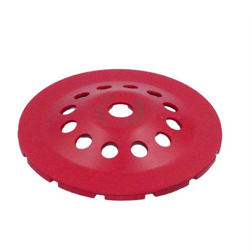 Diamond disc for concrete grinding 180mm double row